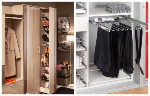 Как рационально использовать пространство на полках. Шкафы