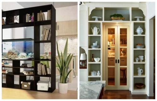 Как рационально использовать пространство на полках. Шкафы