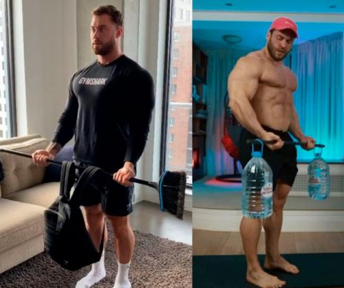 КАК накачать большие руки дома. Как правильно накачать бицепс в домашних условиях